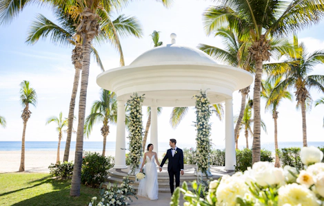 Wedding gazebo.