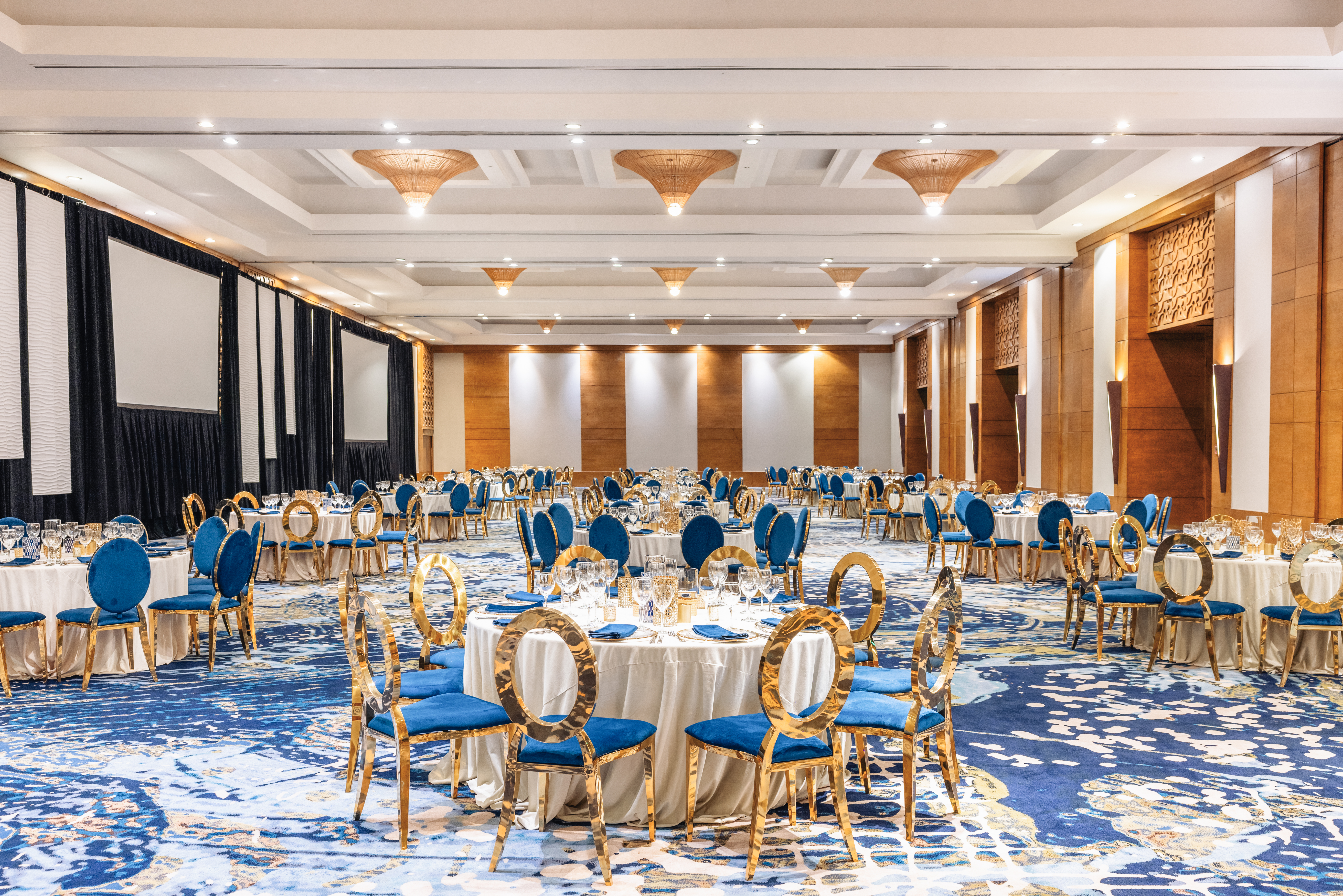 The Grand Peninsula Ballroom at Hyatt Ziva Los Cabos.