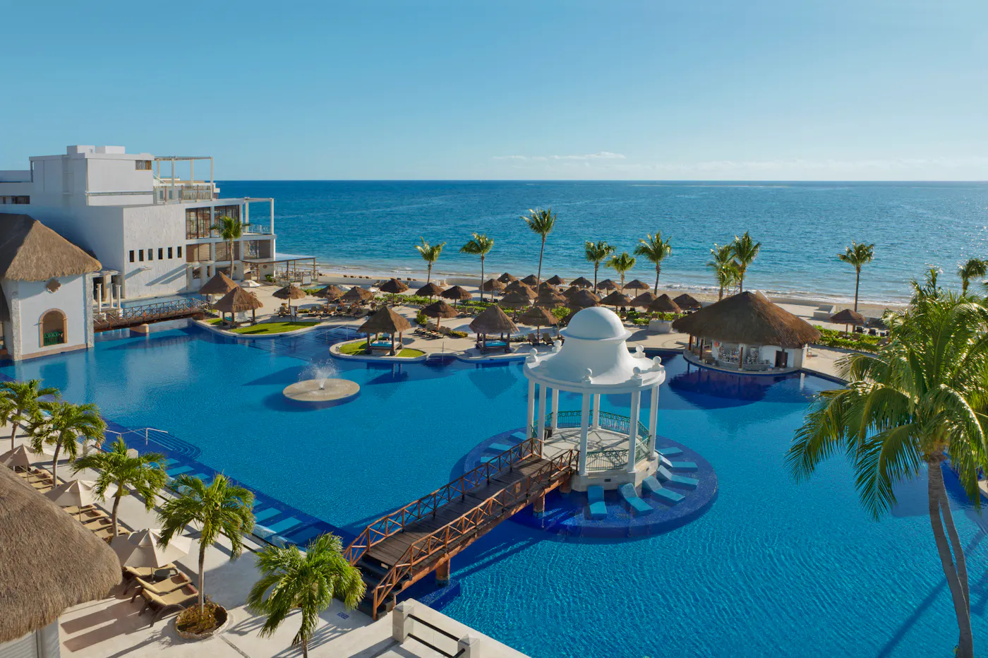 Dreams Sapphire Resort & Spa aerial view.